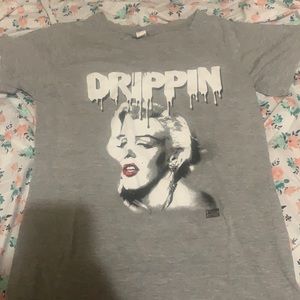 This is an XL gray shirt